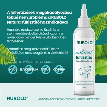 Natural kutya fülcsepp és fültisztító folyadék