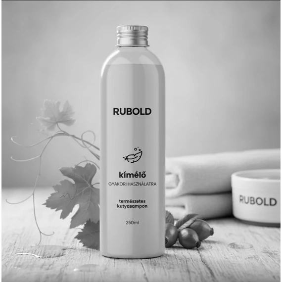 Természetes kímélő kutyasampon